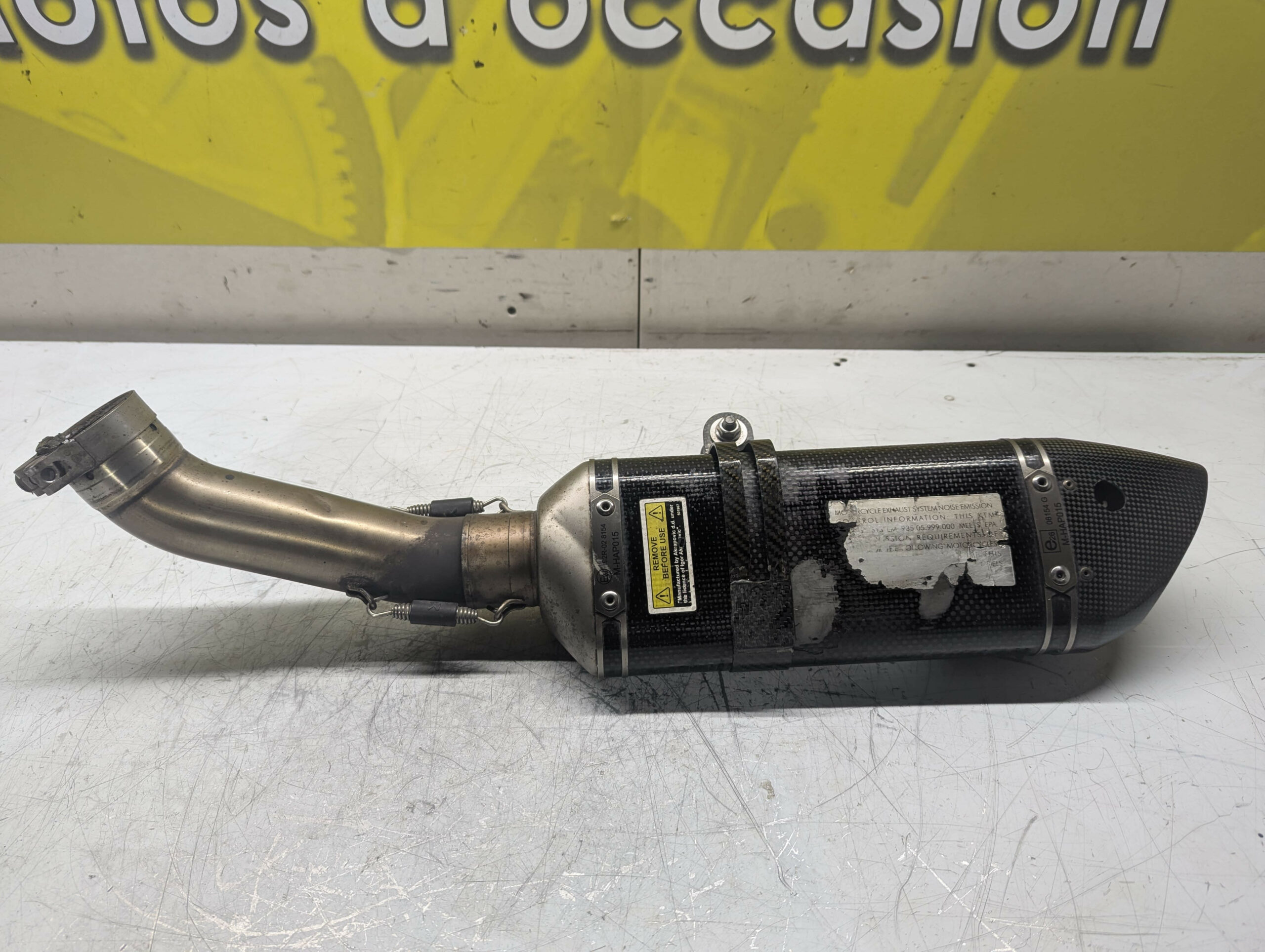 échappement ( silencieux )